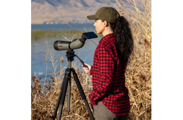 Image of Winchester Supreme Optics W20-60x80mm Spotting Scope, Angled, Black/Gray, WQ-SS-SPRM13-20-60x80