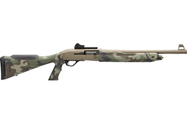 Image of Winchester SX4 Ext Defender 3in Field Semi-Auto Shotgun, 12 Gauge, 18.5in BBL, Synthetic Stock, FDE, 511321395