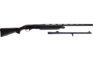 Image of Winchester SXP Combo 3in Field Pump Shotgun, 12 Gauge, 26in VR and 22in Rifled BBL, Synthetic Black Stock, Brass Bead Front Sight, Black, 512274391