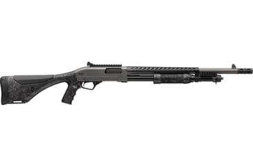 Image of Winchester SXP Defender 3in Field Pump Shotgun, 12 Gauge, 18in BBL, Forged Carbon Gray Stock, Blade Front Sight, Black, 512459395