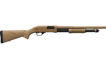 Image of Winchester SXP Defender 3in Field Pump Shotgun, 12 Gauge, 18in BBL, Synthetic FDE Stock, Front Bead Sight, FDE, 512337339