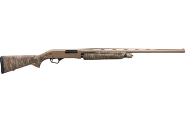 Image of Winchester SXP Hybrid 3in Field Pump Shotgun, 12 Gauge, 28in BBL, Synthetic FDE/MO Bottomland Stock, Brass Bead Front Sight, FDE, 512364392