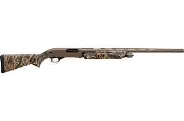 Image of Winchester SXP Hybrid 3in Field Pump Shotgun, 20 Gauge, 28in BBL, Synthetic FDE/Shadow Grass Habitat Stock, Brass Bead Front Sight, FDE, 512414692