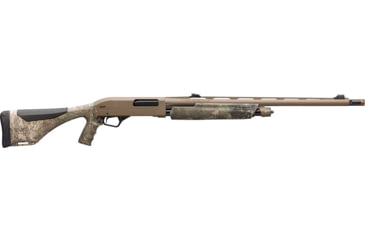 Image of Winchester SXP Long Beard 3.5in Field Pump Shotgun, 12 Gauge, 24in BBL, Synthetic True Timber Strata Stock, Camo FDE, 512453290