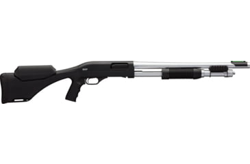 Image of Winchester SXP Shadow Marine Defender Chrome 3in Field Pump Shotgun, 12 Gauge, 18in BBL, Synthetic Black Stock, Chrome Bi-Tone, 512328395