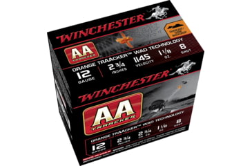 Image of Winchester TrAAcker 12 Gauge 1 1/8 oz 2.75in Centerfire Shotgun Ammo, 25 Rounds, AA128TO