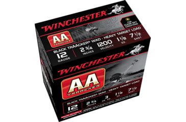 Image of Winchester TrAAcker 12 Gauge 1 1/8 oz 2.75in Centerfire Shotgun Ammo, 25 Rounds, AAM127TB