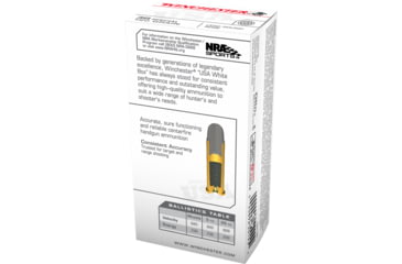 Image of Winchester USA Handgun .38 Special 150 grain Lead Round Nose Centerfire Pistol Ammo, 50 Rounds, Q4196