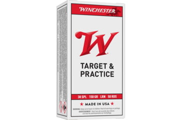Image of Winchester USA Handgun .38 Special 150 grain Lead Round Nose Centerfire Pistol Ammo, 500 Round