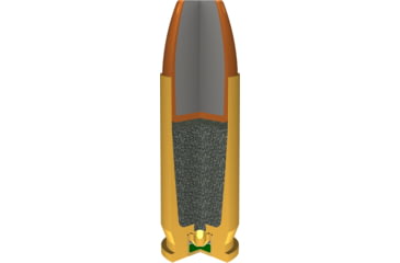 Image of Winchester USA Handgun 9x23mm Winchester 124 grain Jacketed Flat Point Brass Cased Centerfire Pistol Ammo, 50 Rounds, Q4304