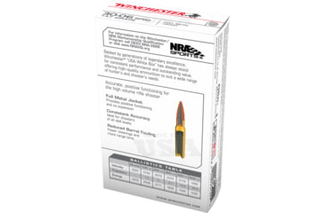 Image of Winchester USA RIFLE .30-06 Springfield 147 grain Full Metal Jacket Centerfire Rifle Ammo, 20 Rounds, USA3006