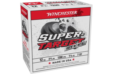 Image of Winchester USA Shotshell, 12 Gauge, 1 1/8 oz, 2 3/4 in, Size 7, Centerfire Shotgun Ammo, 25, TRGT12S7
