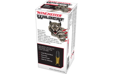 Image of Winchester Wildcat .22 Long Rifle 40 Grain Copper Plated Rimfire Ammo, 500 Rounds, WW22LRB