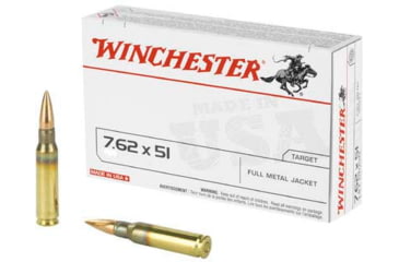 Image of Winchester Win Ammo 7.62x51mm 149gr. Fmj Usa Target 20-pack