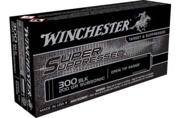 Image of Winchester .300 AAC Blackout 200 grain Full Metal Jacket Rifle Ammunition
