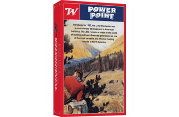 Image of Winchester Winchester Super-X 250Th Anniversary .270 Winchester 150 Grain Jacketed Soft Point Brass Cased Rifle Ammo, 20 Rounds, X27050