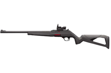 Image of Winchester Wildcat Semi-Auto Rifle, .22 Long Rifle, 18in Barrel, 1-16, Reflex, Synthetic Black Stock, Blued, 521104102-FRRMPG