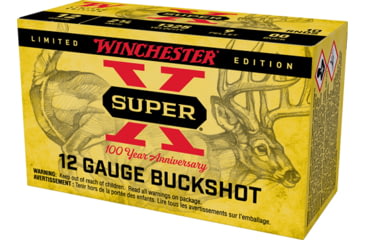 Image of Winchester X126100 Super X 100th Anniversary 12 Gauge 2 3/4 in Centerfire Shotgun Ammo, 10 Rounds, XB1200100