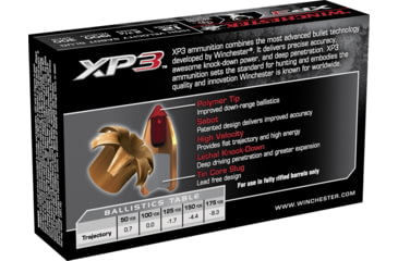 Image of Winchester XP3 12 Gauge 300 grain 2.75in Centerfire Shotgun Slug Ammo, 5 Rounds, SXP12