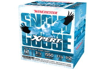 Image of Winchester Xpert Snow Goose 12 Gauge 1 3/8 oz 3.5in Centerfire Shotgun Ammo, 25 Rounds, WXS12L12