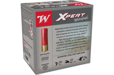 Image of Winchester Xpert Waterfowl 12 Gauge 3in Shotgun Ammo, 25 Rounds, WEX123H2DU