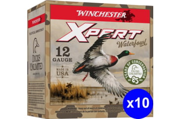 Image of Winchester Xpert Waterfowl 12 Gauge 3in Shotgun Ammo, 250 Rounds