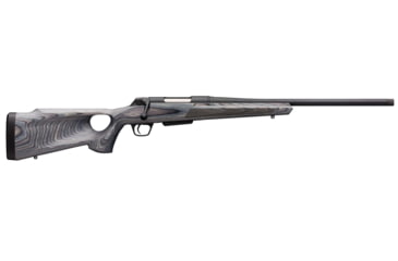 Image of Winchester XPR Varmint Bolt Action Rifle With Thumbhole Stock, .243 Winchester, 24in Heavy Barrel, 1-10, Laminate Black Stock, Matte Black, 535727212-FRRMPG
