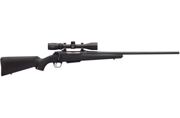 Image of Winchester XPR Bolt Action Rifle, 7mm-08 Remington, 22in Barrel, 1-9.5, Vortex 3-9x40, Synthetic Black Stock, Matte Blued, 535705218-FRRMPG
