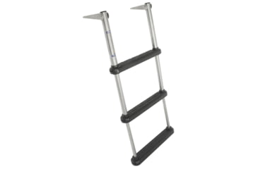 Image of Windline Over Platform Telescoping 3 Step Ladder Plastic Molded Steps, TDL-3