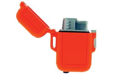 Image of Windmill Classic Stormproof All Weather Lighter, Blaze Orange WM362-0034