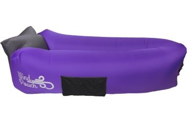 Image of WindPouch GO Inflatable Hammock-Royal Purple