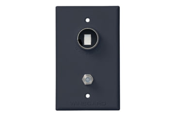 Image of Winegard Wall Plate/Power Supply, Black, RV-7032