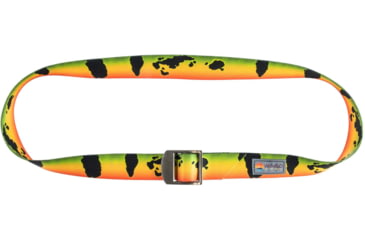 Image of Wingo Outdoors Basecamp Belts, Peacock Bass, One Size Fits Most, W-BAS-121-OS