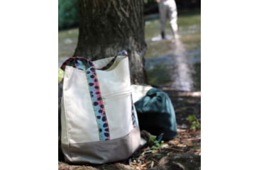 Image of Wingo Outdoors Beach &amp; Boat Fish Skin Tote, Rainbow Trout, 20 inW x 15 inH x 12 inD, W-TOT-112-OS