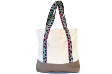 Image of Wingo Outdoors Beach &amp; Boat Fish Skin Tote, Rainbow Trout, 20 inW x 15 inH x 12 inD, W-TOT-112-OS