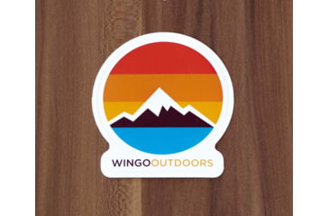 Image of Wingo Outdoors Decal Stickers, 6-Pack, W-DEC-FIS-6PK