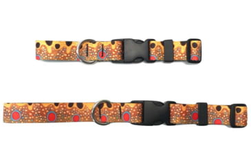 Image of Wingo Outdoors Dog Collar, Brown Trout, Large/X-Large, W-COL-104-LXL