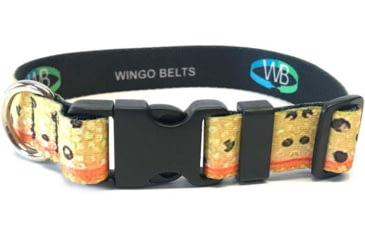 Image of Wingo Outdoors Dog Collar, Cutthroat Trout, Small/Medium, W-COL-105-SMD