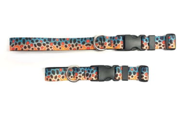 Image of Wingo Outdoors Dog Collar, DeYoung Brown Trout, Small/Medium, W-COL-602-SMD