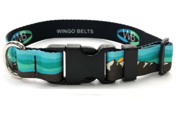 Image of Wingo Outdoors Artisan Dog Collar, Grand Teton, Large/XLarge, W-COL-107-LXL