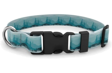 Image of Wingo Outdoors Artisan Dog Collar, Misty Forest, Large/XLarge, W-COL-139-LXL