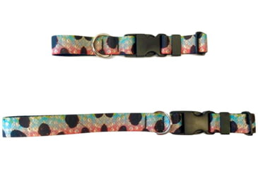 Image of Wingo Outdoors Dog Collar, Rainbow Trout, Large/X-Large, W-COL-112-LXL
