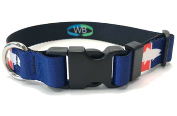 Image of Wingo Outdoors Dog Collar - RepYourWater, Bison Trutta, Large/X-Large, W-COL-502-LXL