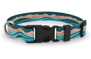 Image of Wingo Outdoors Artisan Dog Collar, Rolling Seas, Large/XLarge, W-COL-137-LXL