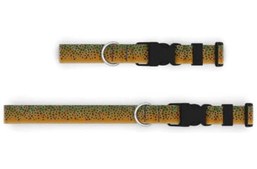 Image of Wingo Outdoors Dog Collars, Brown Trout, Small/Medium, W-COL-123-SMD