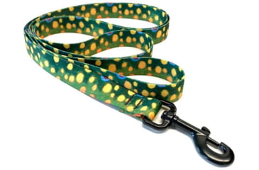 Image of Wingo Outdoors Dog Leash, Brook Trout, 6 foot length, W-LEA-103-6FT