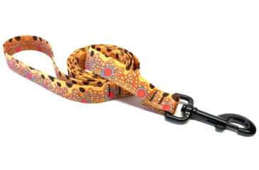 Image of Wingo Outdoors Dog Leash, Brown Trout, 6 foot length, W-LEA-104-6FT