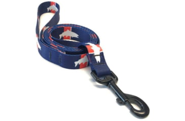 Image of Wingo Outdoors Dog Leash - RepYourWater, Bison Trutta, 6 foot length, W-LEA-502-6FT