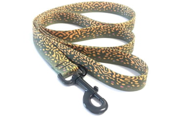 Image of Wingo Outdoors Dog Leash - RepYourWater, Brook Trout, 6 foot length, W-LEA-503-6FT