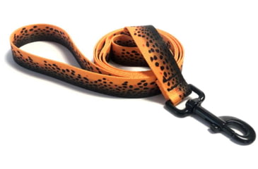 Image of Wingo Outdoors Dog Leash - RepYourWater, Brown Trout, 6 foot length, W-LEA-504-6FT